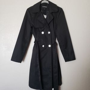 Express Trench Coat - Black